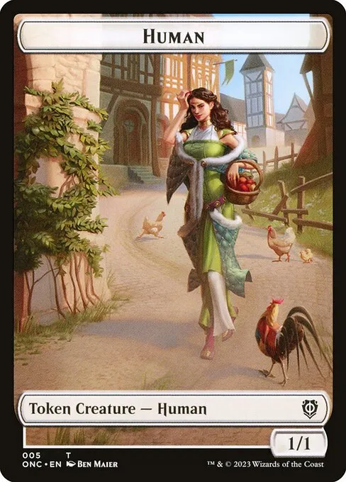 Human · Phyrexia: All Will Be One Commander Tokens 5/23