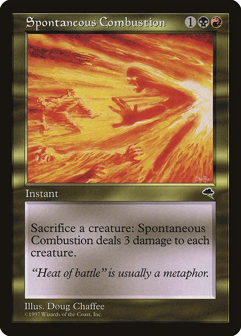 Spontaneous Combustion · Tempest 273/350
