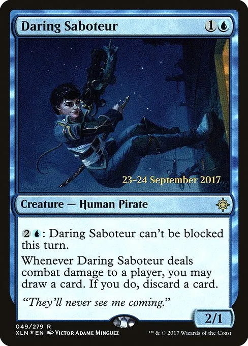 Daring Saboteur · Ixalan Promos 49s/120
