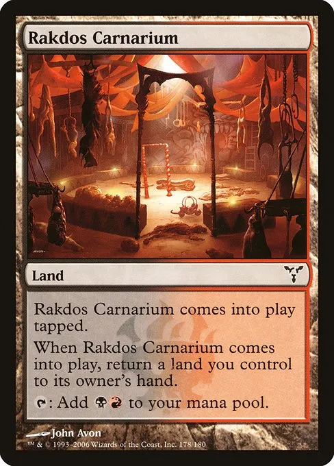 Rakdos Carnarium · Dissension 178/180