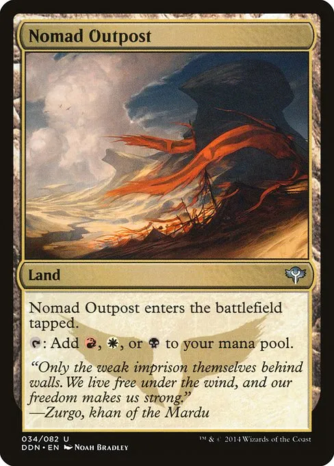 Nomad Outpost · Duel Decks: Speed vs. Cunning 34/82