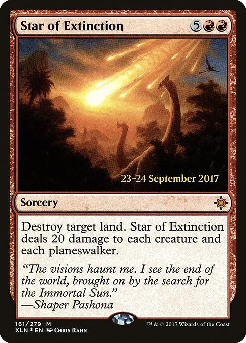 Star of Extinction · Ixalan Promos 161s/120