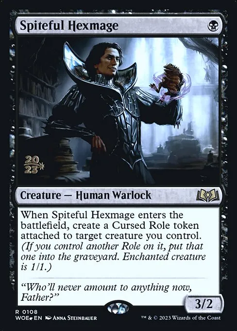 Spiteful Hexmage · Wilds of Eldraine Promos 108s/160