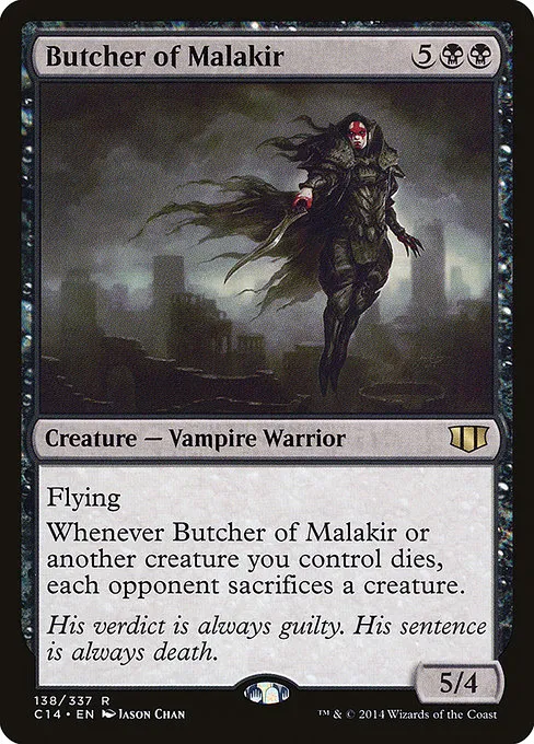 Butcher of Malakir · Commander 2014 138/337