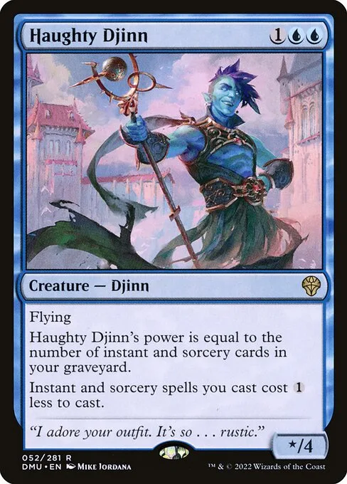 Haughty Djinn · Dominaria United 52/453