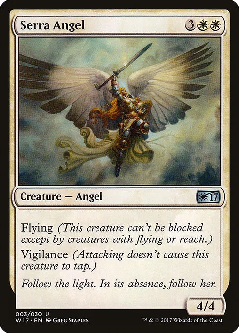 Serra Angel · Welcome Deck 2017 3/30