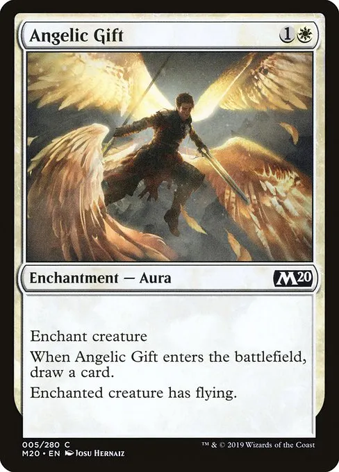 Angelic Gift · Core Set 2020 5/346