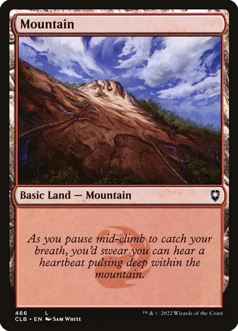 Mountain · Commander Legends: Battle for Baldur's Gate 466/936