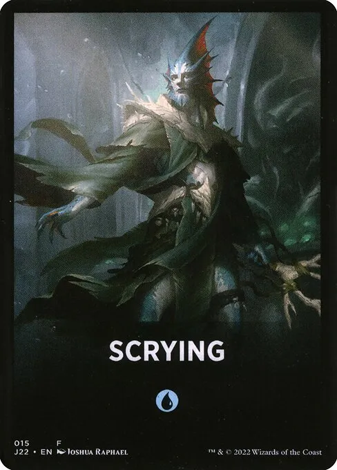Scrying · Jumpstart 2022 Front Cards 15/46