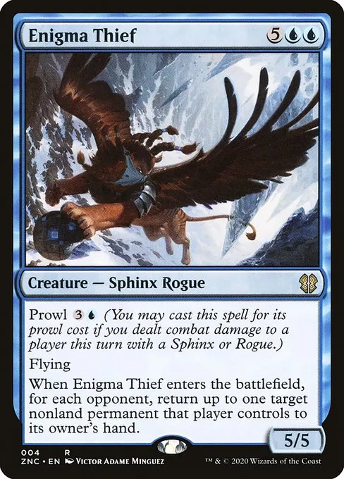 Enigma Thief · Zendikar Rising Commander 4/142