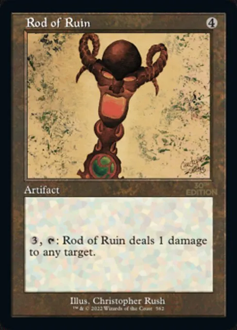 Rod of Ruin · 30th Anniversary Edition 562/594