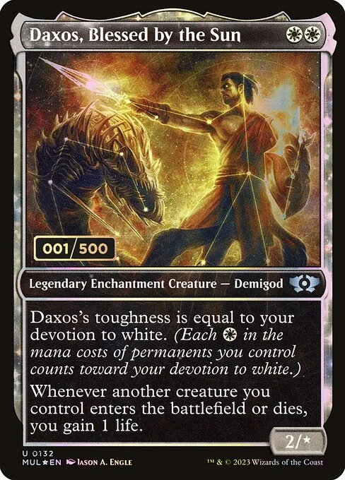 Daxos, Blessed by the Sun · Multiverse Legends 132z/261