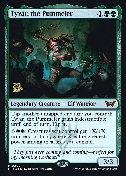 Tyvar, the Pummeler · Duskmourn: House of Horror Promos 202s/160