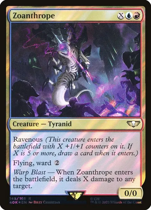 Zoanthrope · Warhammer 40,000 Commander 149★/617