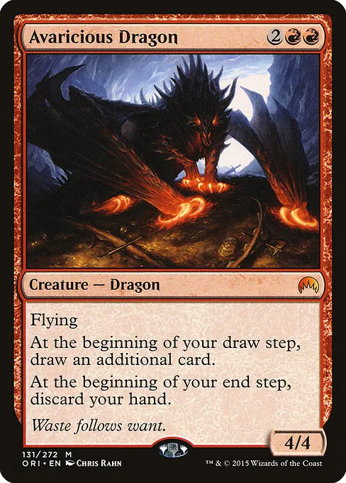 Avaricious Dragon · Magic Origins 131/288