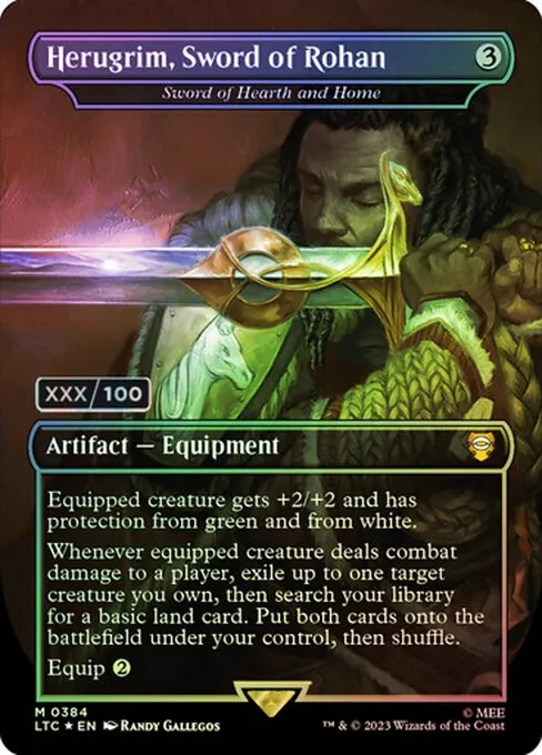 Sword of Hearth and Home · Tales of Middle-earth Commander 384z/591