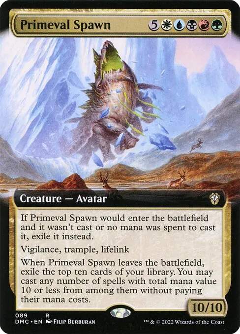 Primeval Spawn · Dominaria United Commander 89/240