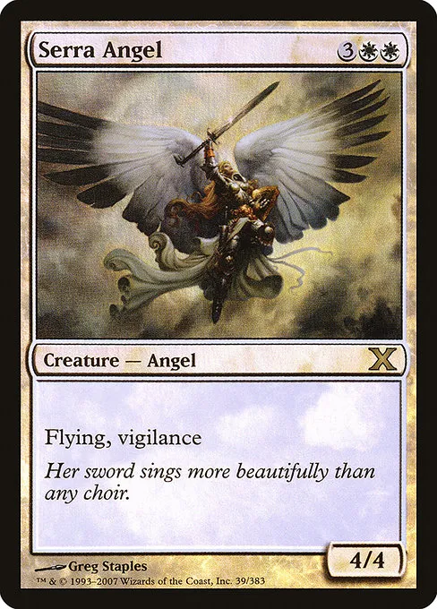 Serra Angel · Tenth Edition 39★/510