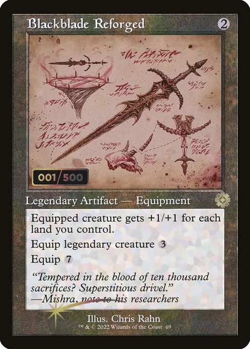 Blackblade Reforged · The Brothers' War Retro Artifacts 69z/189