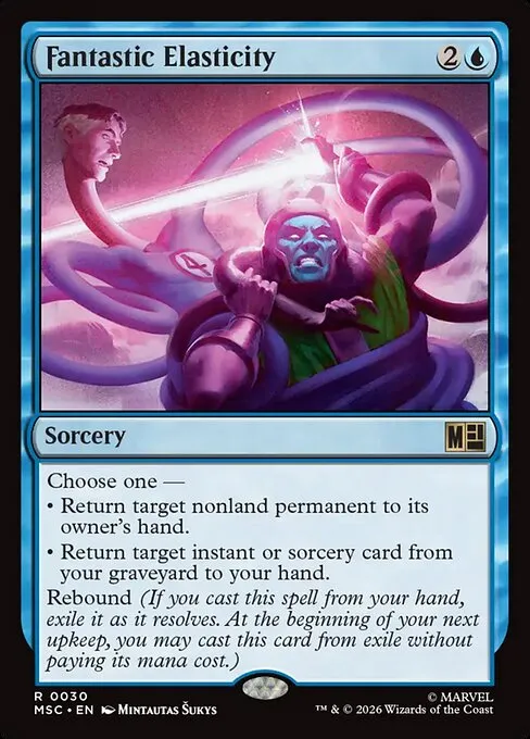 Fantastic Elasticity · Marvel Super Heroes Commander 30/9