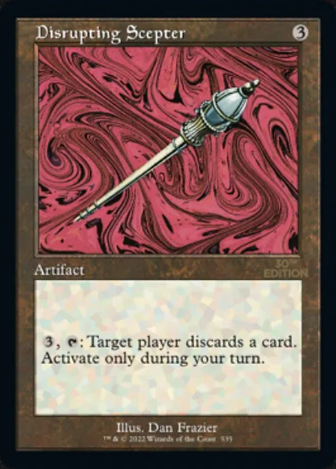 Disrupting Scepter · 30th Anniversary Edition 535/594