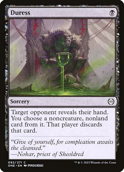 Duress · Phyrexia: All Will Be One 92/479