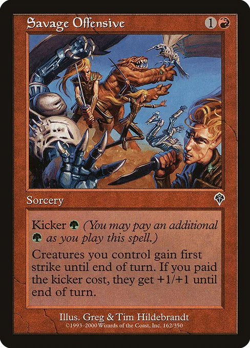 Savage Offensive · Invasion 162/354