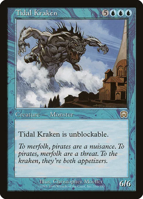 Tidal Kraken · Mercadian Masques 110/350