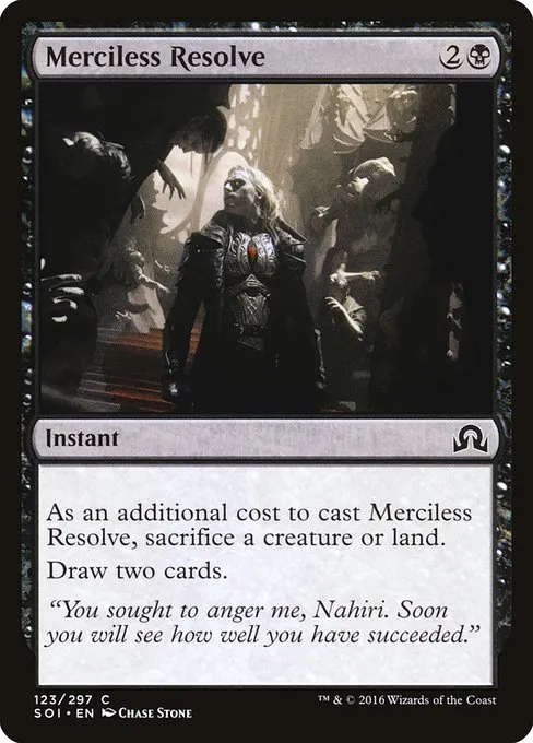 Merciless Resolve · Shadows over Innistrad 123/302
