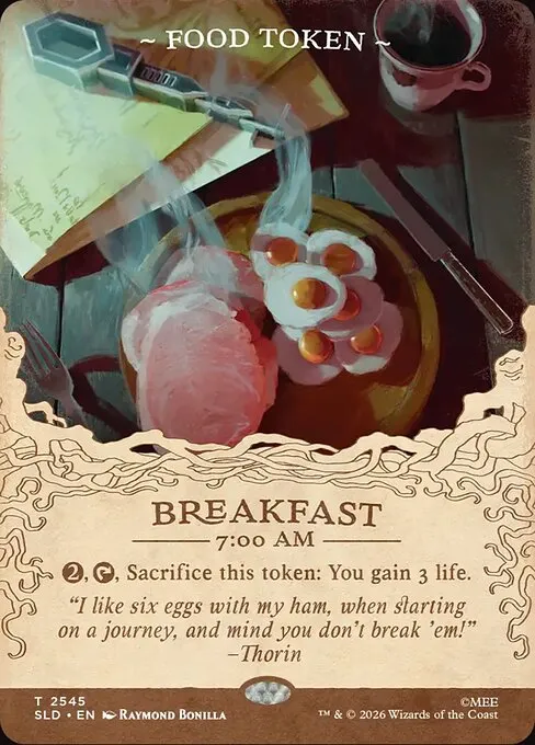 Food · Secret Lair Drop 2545/2547