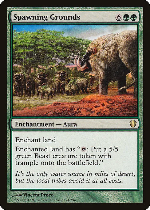 Spawning Grounds · Commander 2013 171/356