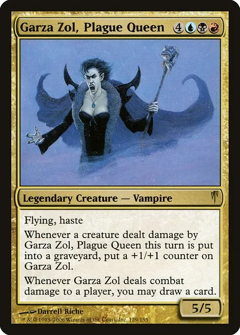 Garza Zol, Plague Queen · Coldsnap 129/155