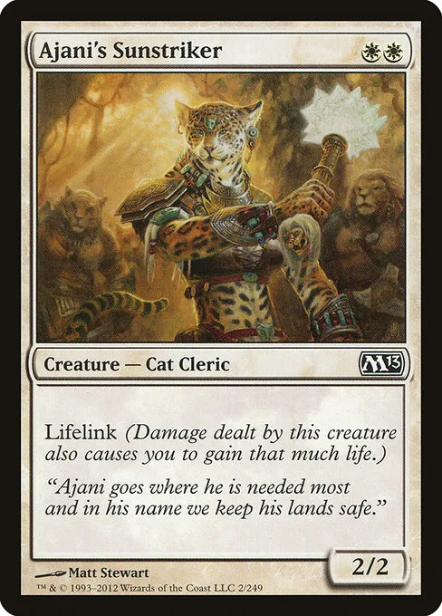 Ajani's Sunstriker · Magic 2013 2/249