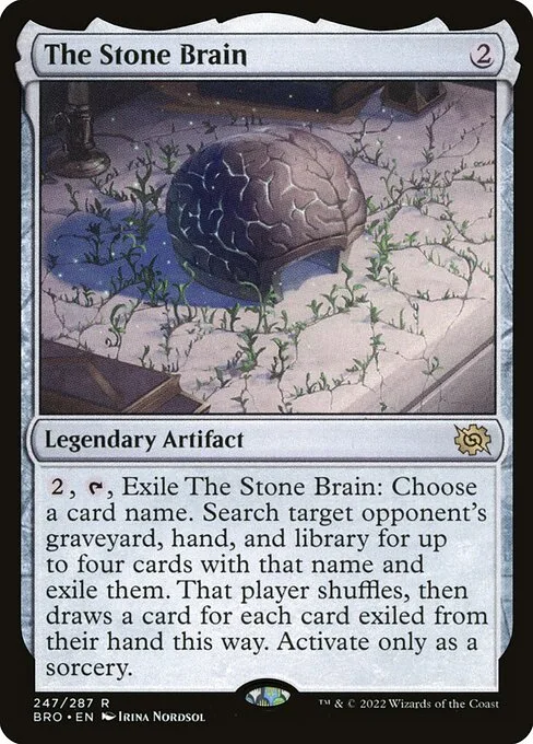 The Stone Brain · The Brothers' War 247/399