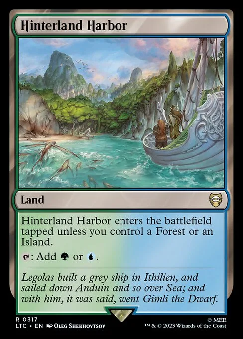 Hinterland Harbor · Tales of Middle-earth Commander 317/591