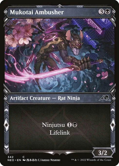 Mukotai Ambusher · Kamigawa: Neon Dynasty 342/531