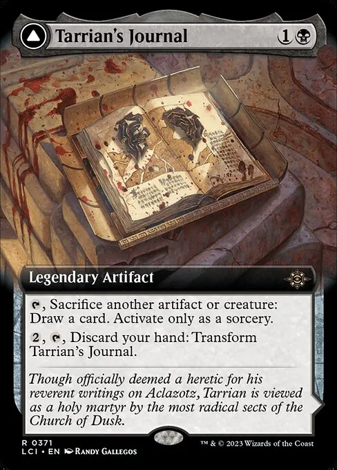 Tarrian's Journal // The Tomb of Aclazotz · The Lost Caverns of Ixalan 371/416