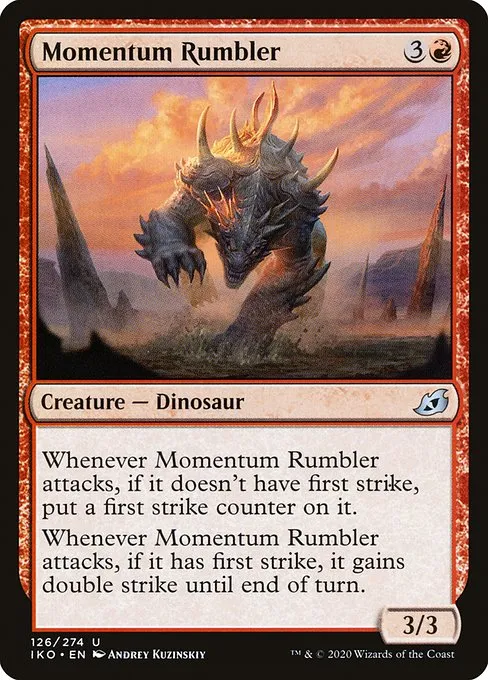 Momentum Rumbler · Ikoria: Lair of Behemoths 126/390