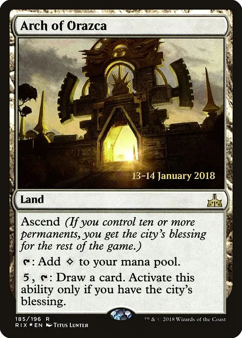 Arch of Orazca · Rivals of Ixalan Promos 185s/98