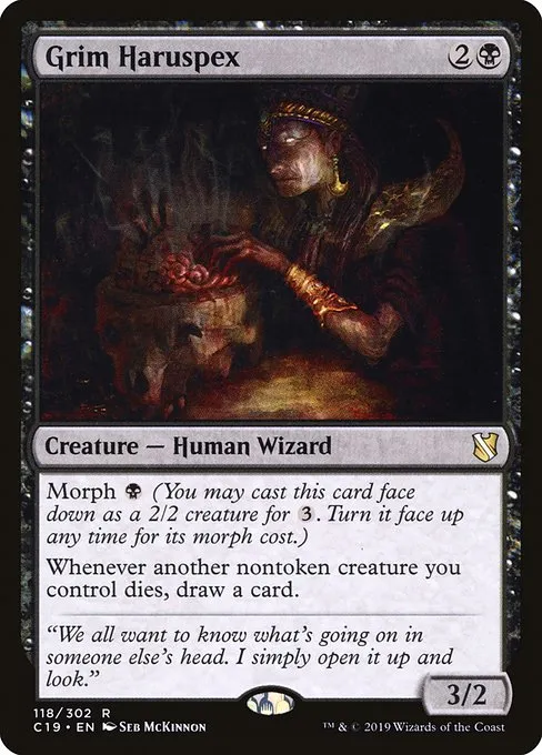 Grim Haruspex · Commander 2019 118/302