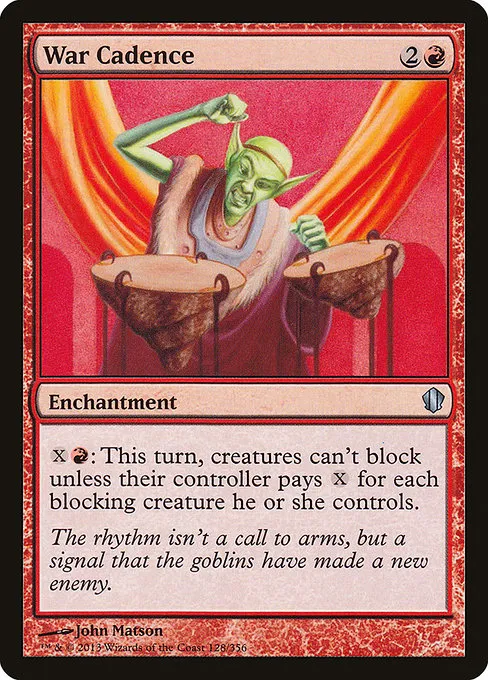 War Cadence · Commander 2013 128/356