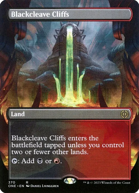 Blackcleave Cliffs · Phyrexia: All Will Be One 370/479