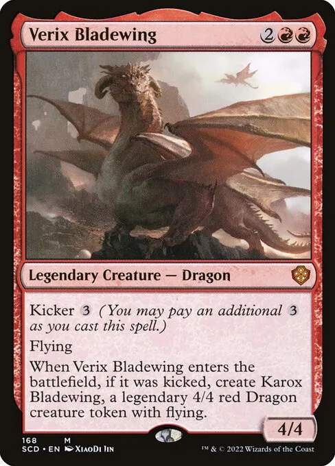 Verix Bladewing · Starter Commander Decks 168/352