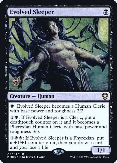 Evolved Sleeper · Dominaria United Promos 93s/161