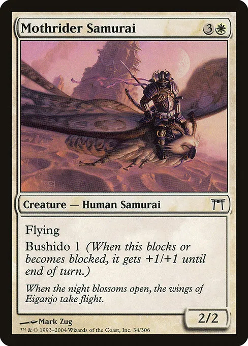 Mothrider Samurai · Champions of Kamigawa 34/307