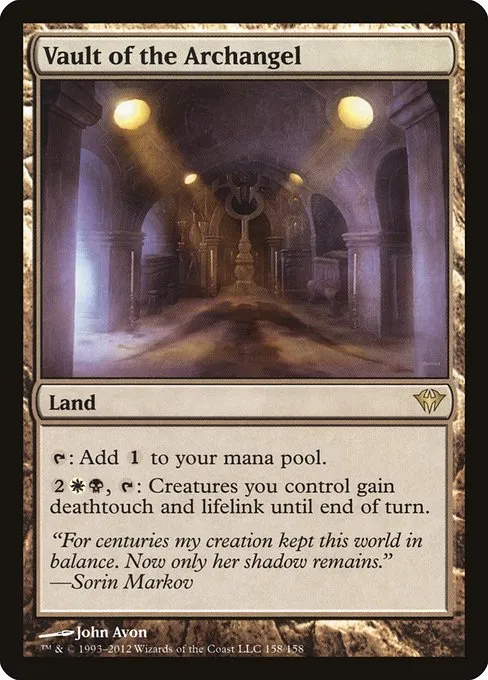 Vault of the Archangel · Dark Ascension 158/158