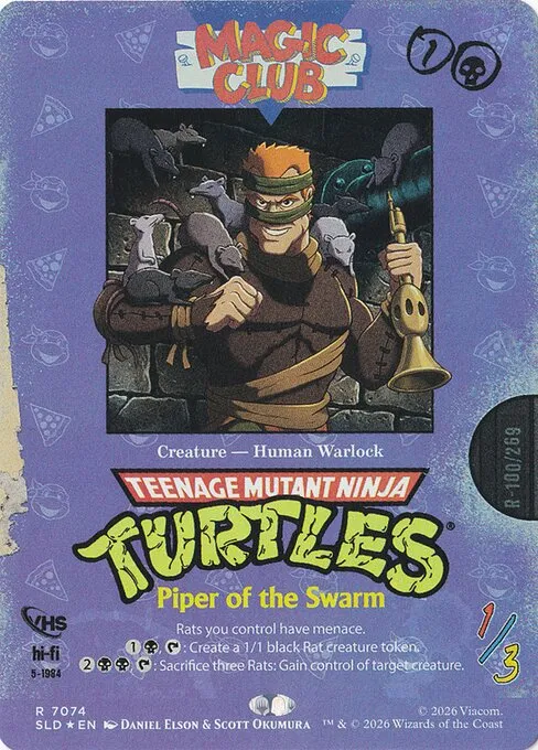 Piper of the Swarm · Secret Lair Drop 7074/2547
