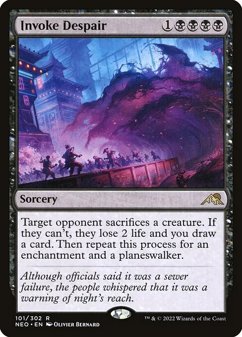 Invoke Despair · Kamigawa: Neon Dynasty 101/531