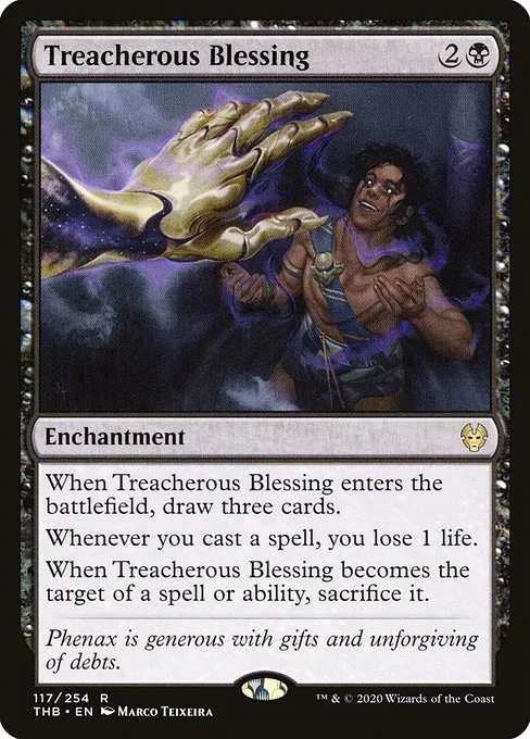 Treacherous Blessing · Theros Beyond Death 117/358