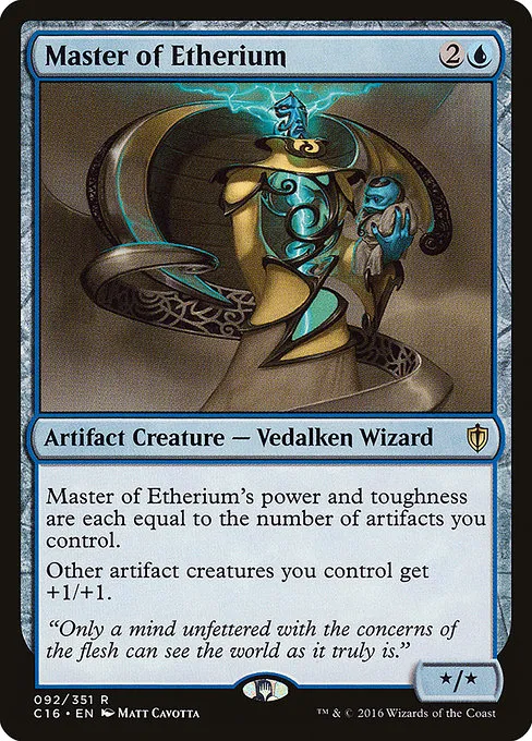 Master of Etherium · Commander 2016 92/351